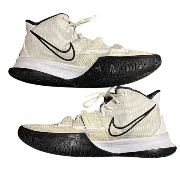 Nike Kyrie 7 VII Basketball Shoes White Black Men’s Performance Sneakers sz 13 main image 10